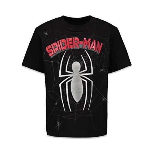 マーベル スパイダーマン ボーイズ 4枚パック Tシャツ US サイズ: 8 カラー: レッド 並行輸入｜good-quality｜03