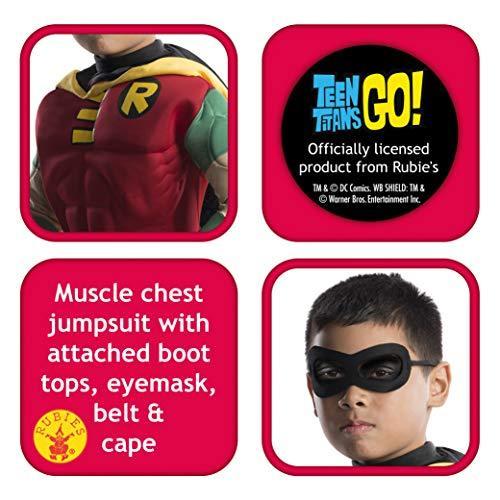 Teen Titans DC Comics Robin Muscle Chest Deluxe Toddler/Child Costum 並行輸入｜good-quality｜03