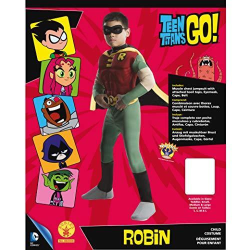 Teen Titans DC Comics Robin Muscle Chest Deluxe Toddler/Child Costum 並行輸入｜good-quality｜05