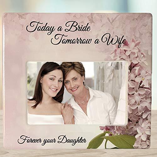 BANBERRY DESIGNS Bride 写真フレーム - Today a Bride Tomorrow a Wife  Forev 並行輸入｜good-quality｜05