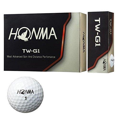 本間ゴルフ HONMA ボール TW-G1 ボール 1ダース12個入り ホワイト 並行輸入｜good-quality｜03