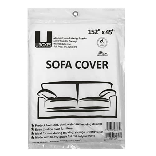 早割クーポン！Furniture Sofa Couch Cover Pack protects during moving 152 x 45 by 並行輸入