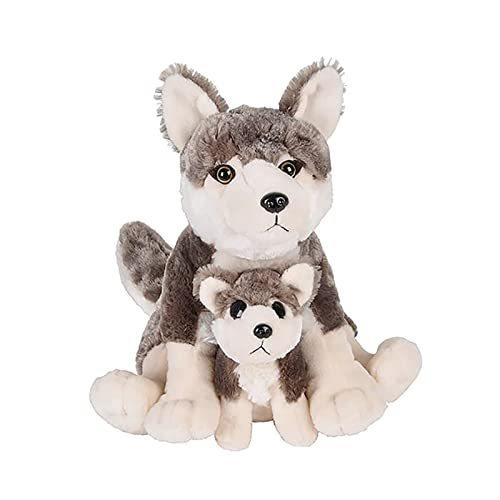 Birth of Life Wolf with Baby Plush Toy 12? H 並行輸入｜good-quality
