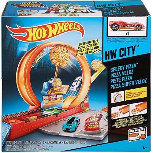 Hot Wheels Mattel Speedy Pizza Set 並行輸入