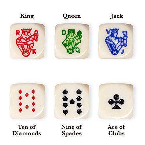 Bulkブロック100のPoker Dice   Great for Travel by Brybelly 並行輸入｜good-quality｜05