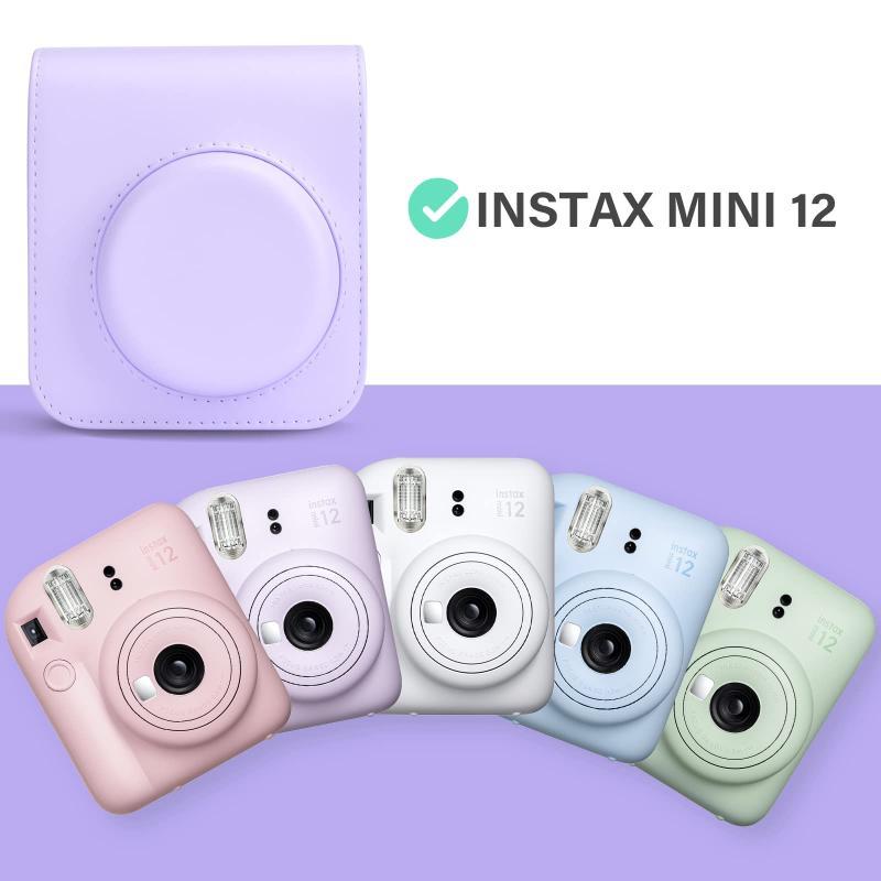 Rieibi instax mini 12ケース、Fujifilm チェキ instax mini 12 ケース チェキ12ケース instax mi｜good-smiley｜02