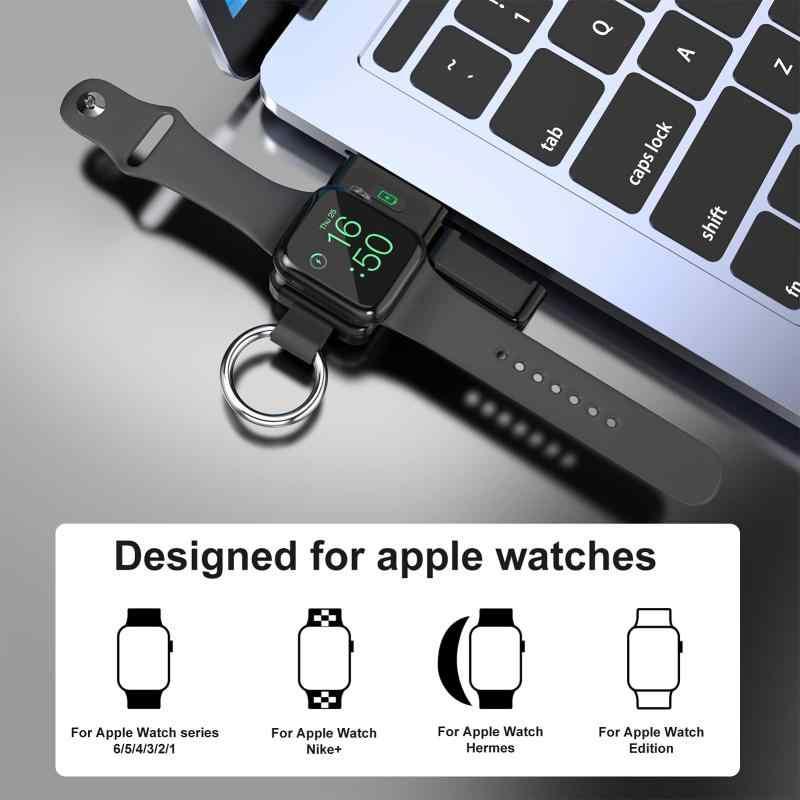 NeotrixQI for Apple Watch充電器 アップルウォッチ 充電器 携帯に便利 コンパクト 磁気吸着式ワイヤレス充電器 内蔵1400m｜good-smiley｜03
