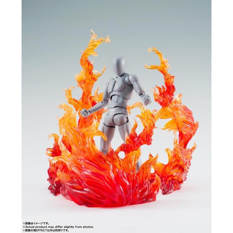 TAMASHII NATIONS 魂EFFECT BURNING FLAME RED Ver. for S.H.フィギュアーツ ノンスケール ABS&｜good-smiley｜03