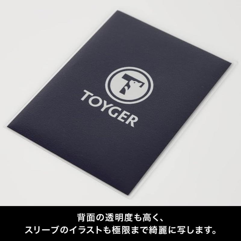 TOYGER KING's Outer Sleeve (オーバースリーブ)【エンボス&amp;クリア加工】 (Sサイズ)｜good-smiley｜03