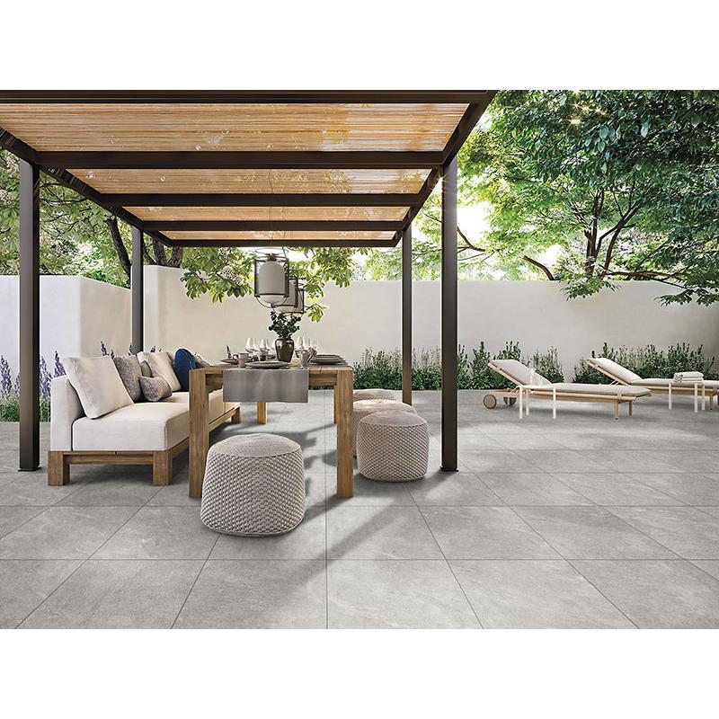 タイル 600角 天然石調 内装壁床・外装壁用 ロッキー (マット,全3色4枚/ケース【12030081】 12030081GOOD