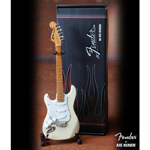 Axe Heaven Fender Lefty Stratocaster Cream Mini Guitar Replica