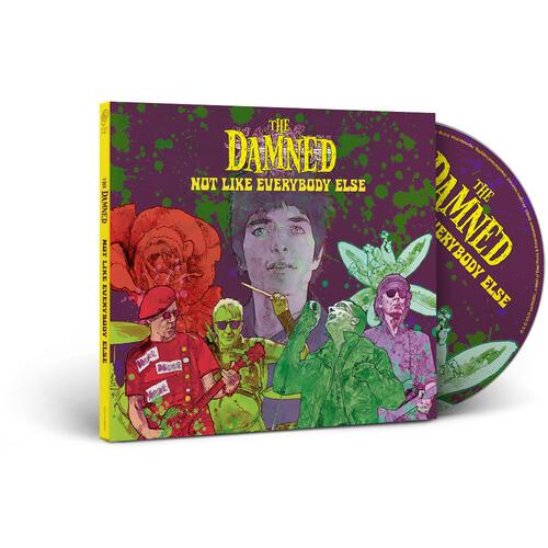 輸入盤CD][新品]DAMNED / NOT LIKE EVERYBODY ELSE (Digipak)(2026/1