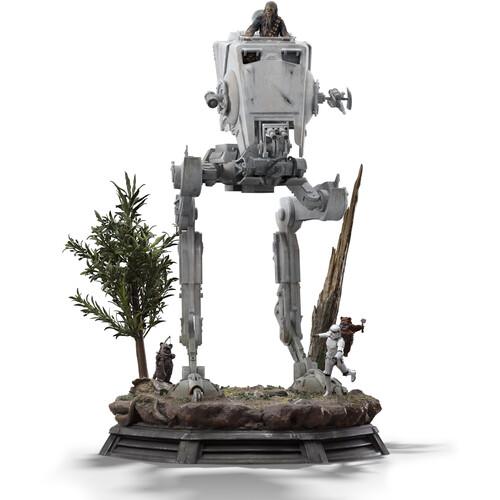 フィギュアなど][新品]IRON STUDIOS / AT-ST AND CHEWBACCA-STAR WARS