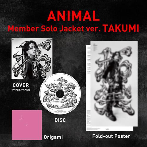 輸入盤CD][新品]JO1 / ANIMAL: MEMBER SOLO JACKET VER TAKUMI (2026