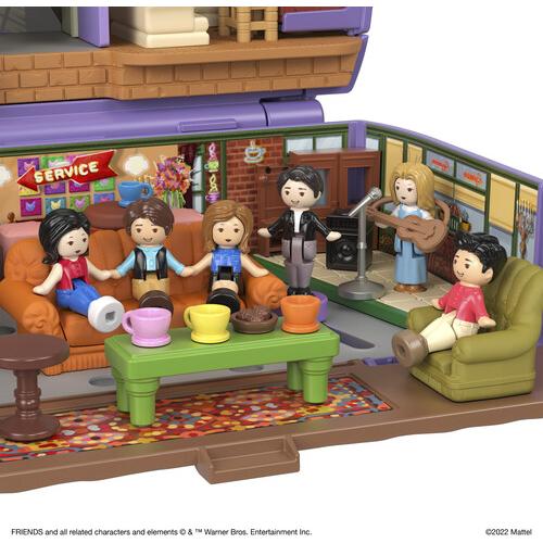 Polly Pocket ポーリーポケット フレンズ コンパクトプレイセット Polly Pocket Friends Compact Playset with 6 Character Dolls & 9