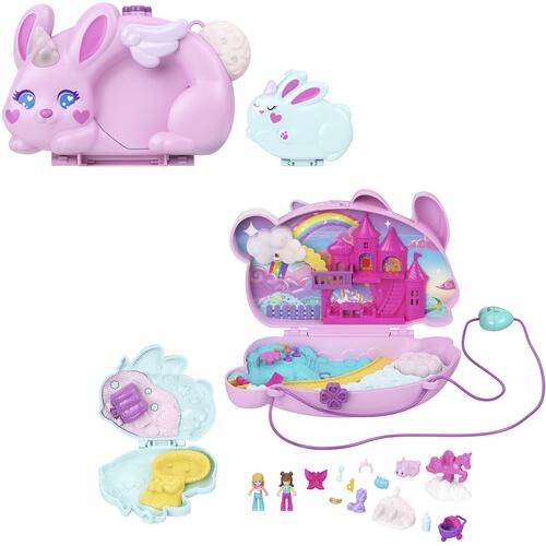 フィギュアなど][新品]Mattel Polly Pocket 2-in-1 Bunny Fun
