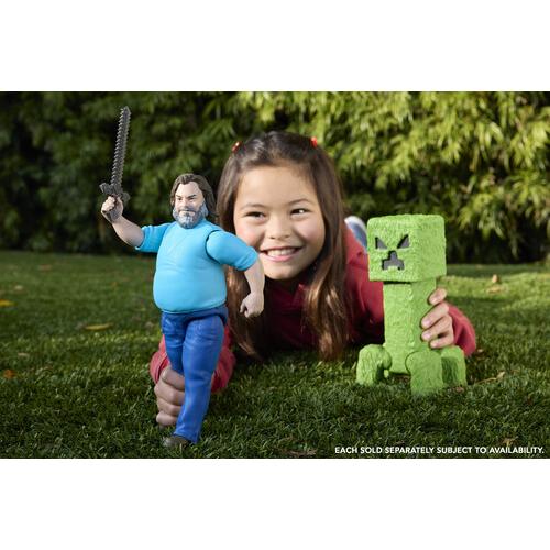 フィギュアなど][新品]MINECRAFT MOVIE LARGE FIGURE STEVE (マイン