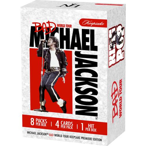 新品]MICHAEL JACKSON BAD KEEPSAKE CARDS BLASTER BOX (マイケル