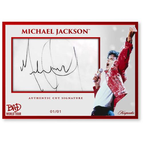 新品]MICHAEL JACKSON BAD KEEPSAKE CARDS BLASTER BOX (マイケル