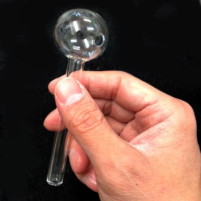 クラックパイプ - ビッグヘッド 11cm ガラスパイプ ケミパイ