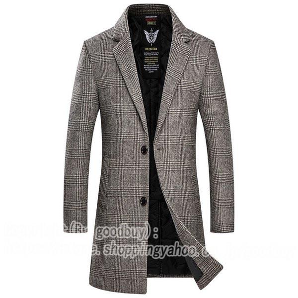 大勧め ロングコート メンズチェスターコート メンズ コート ビジネスコート ストレッチ ウールライク素材 あたたかい 軽量 通勤 新作 その他ジャケット カラー カーキ Binghamtonhots Com