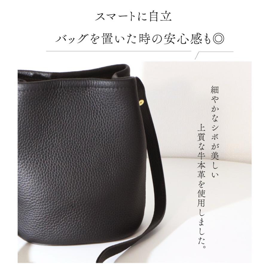 ショルダーバッグ ハンドバッグ レディース 本革 小さめ ミニ バケツ型
