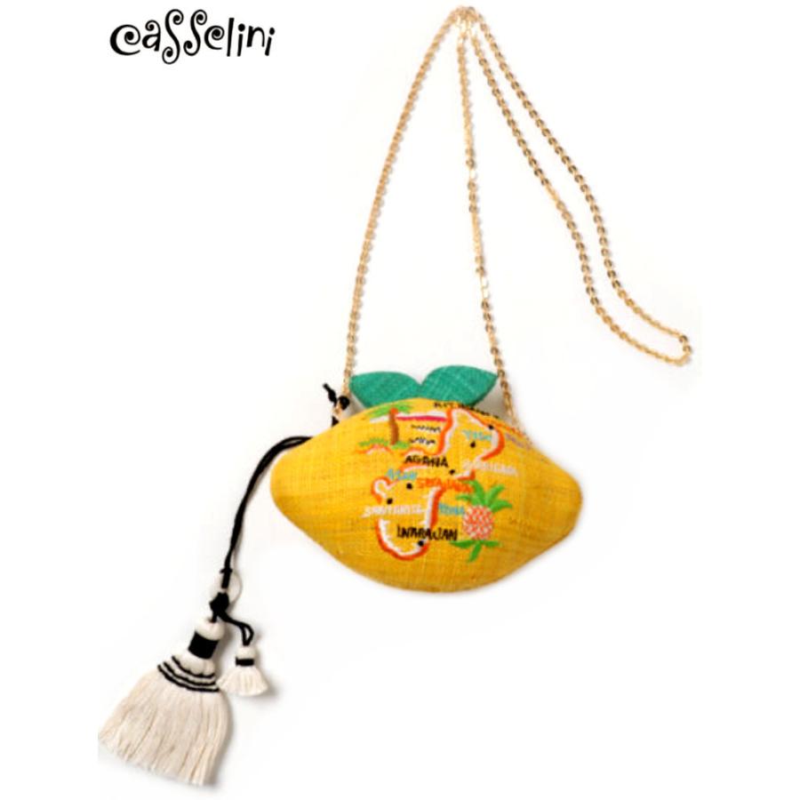 Casselini（キャセリーニ） セール ラフィア ハンドメイド フルーツ