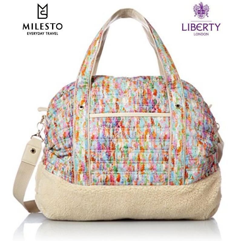 MILESTO LIBERTY プリント　ボストンバッグ　タグ付き　未使用品 ミレスト MILESTO Sweet escape リバティプリント ショルダー