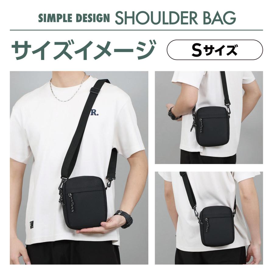 ショルダーバッグ メンズ レディース スマホ 斜めがけ バッグ 大きい 小さい 肩掛け ボディバッグ カジュアル 軽量 サコッシュ 縦 |  | 07