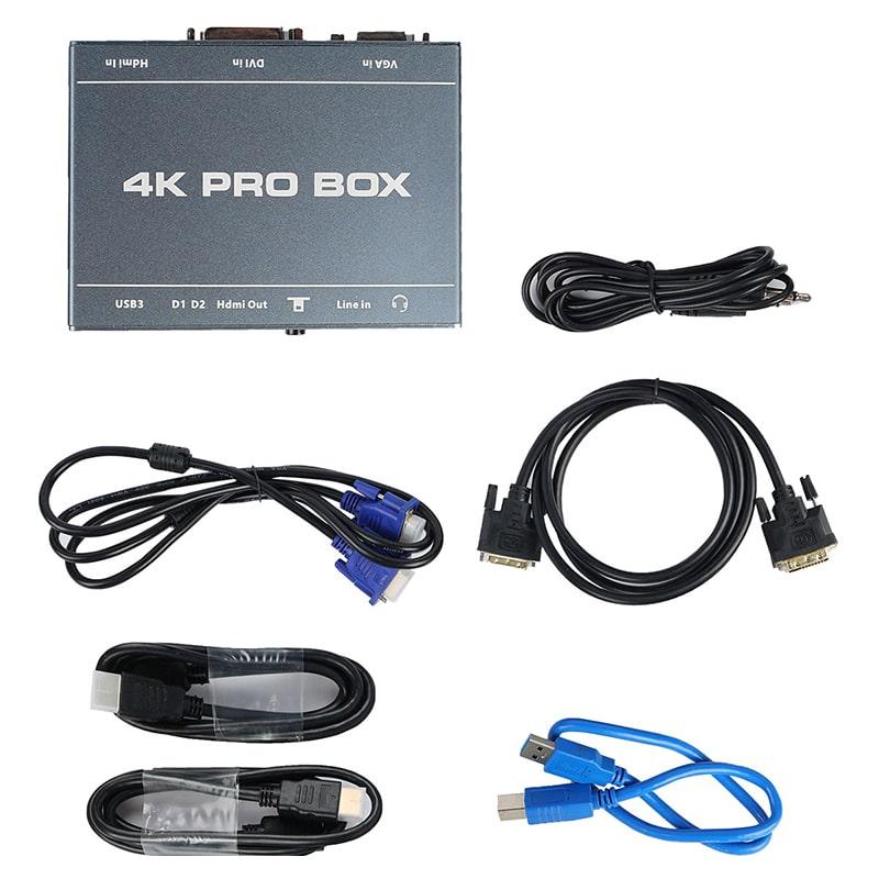 ビデオキャプチャーボード ビデオキャプチャー 4K HDMI USB 1080P 60fps Switch PS4 PS5 キャプチャーボード バススルー_19