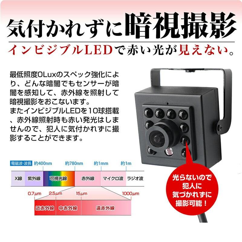 防犯カメラ 屋内 200万画素 AHD 監視カメラ 2.8mm : 防犯カメラ グッド