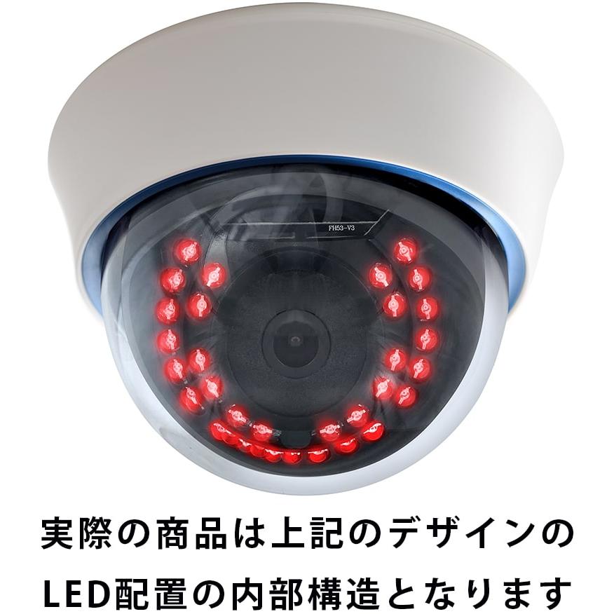 防犯カメラ 500万画素 AHD 監視カメラ 3.6mm 屋内 ドーム : 防犯カメラ