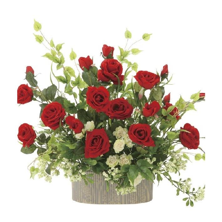 造花 アートフラワー アレンジ 光触媒(空気清浄) /ロイヤルパリス