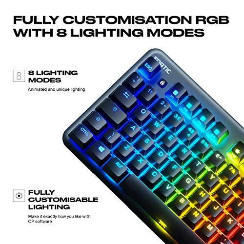 Fnaticgear Ministreak Speed Us ゲーミングキーボード Speed軸 英語配列 テンキーレス Kb0003 001 Kb518