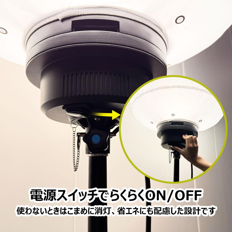 GOODGOODS 【セット】 LEDバルーンライト 320W ポータブル電源 GOODGOODS 【セット】 LEDバルーンライト 320W ポータブル電源