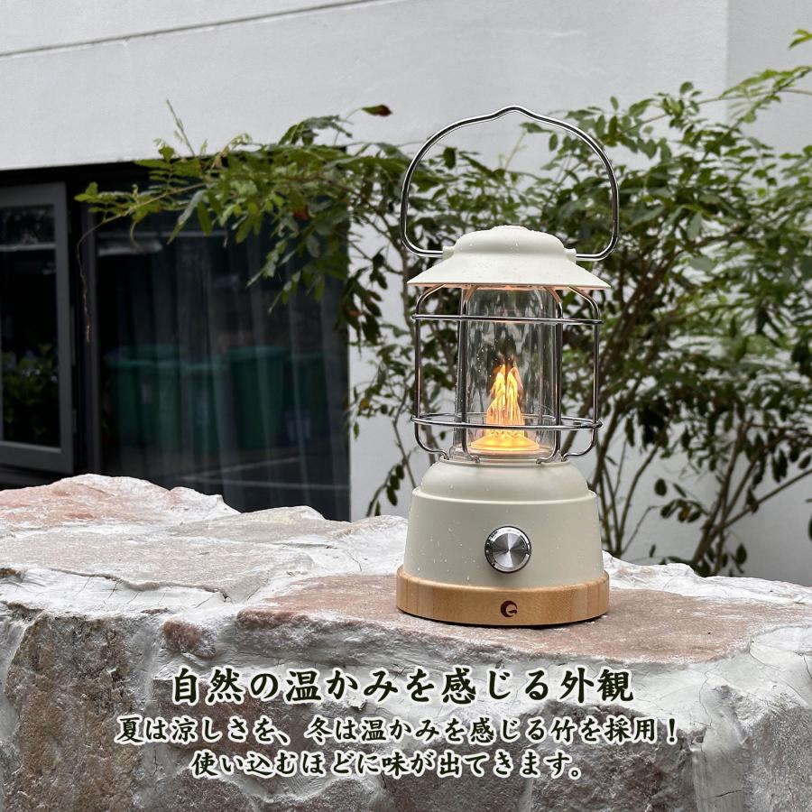 GOODGOODS（グッド・グッズ） 充電式 LEDランタン 電球色 120時間点灯