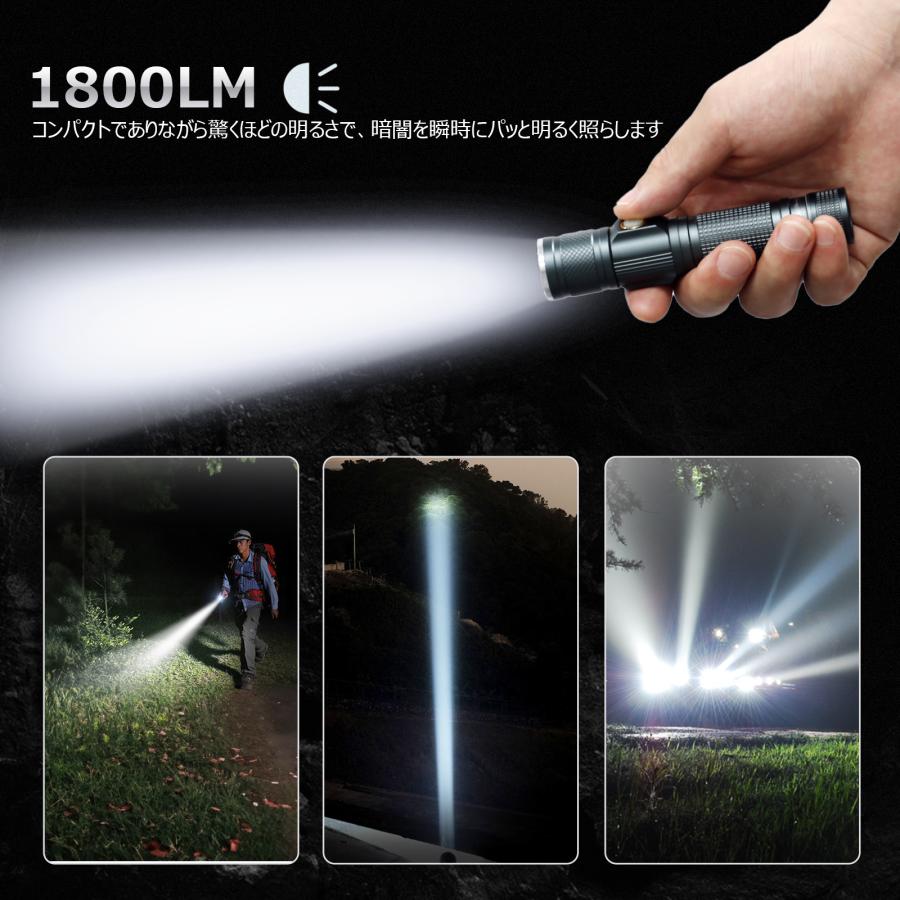 ゴ*ゴ様 25年製 LED照明器具 6本セット GOODGOODS（グッド・グッズ） 四個セット LED懐中電灯 小型 充電式 LED