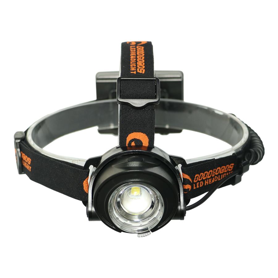 GOODGOODS（グッド・グッズ） 8個セット ヘルメット用 LED ヘッド