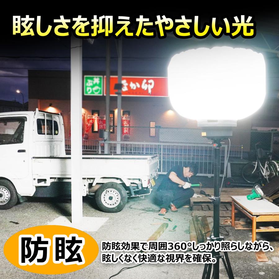 GOODGOODS（グッド・グッズ） LEDバルーンライト 320W 48000LM 三段階