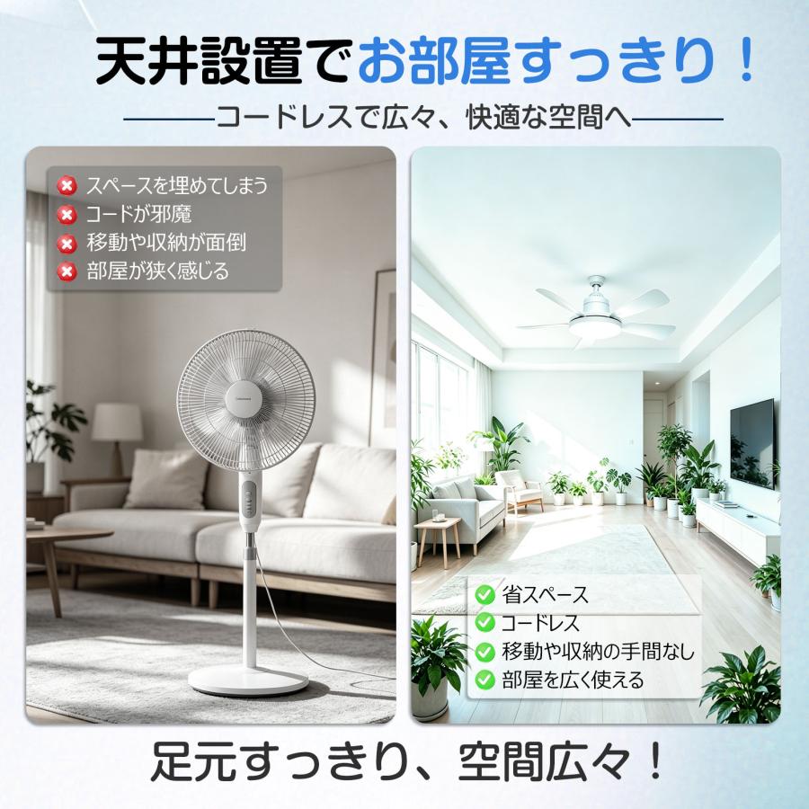 GOODGOODS（グッド・グッズ） 【酷暑対策15％OFF】 シーリングファン