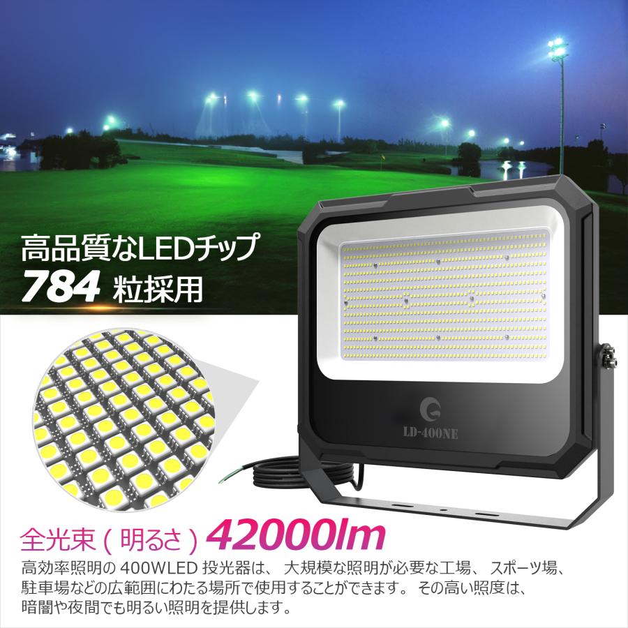 GOODGOODS SALE 400W LED作業灯 42000lm 超高輝度 薄型 広角120 GOODGOODS SALE 400W LED作業灯 42000lm 超高輝度 薄型 広角120