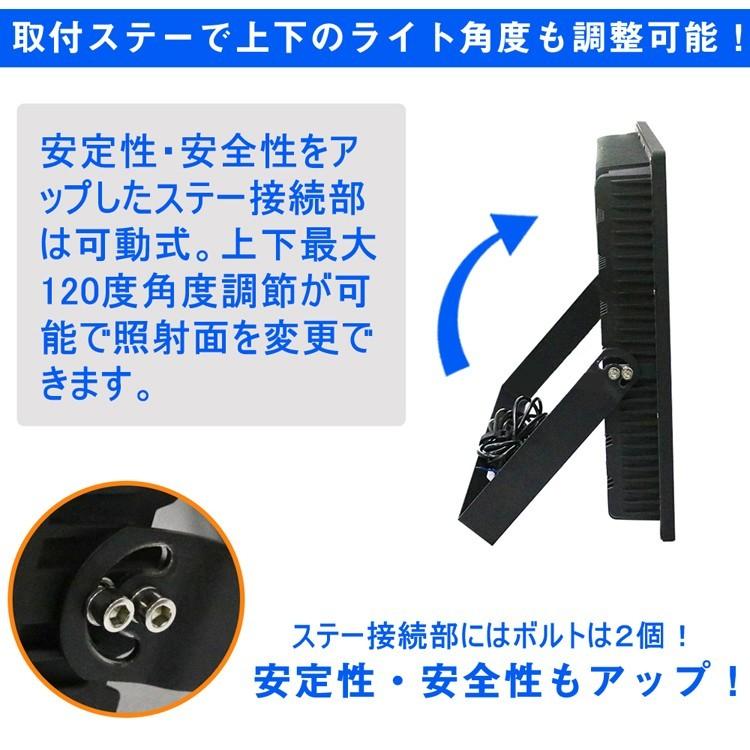 爆買 グッドグッズ 6個セット 400w LED投光器 4000w相当 薄型 LED作業灯 40000lm LEDライト 看板照明 駐車場灯 LED照明 屋外用照明 工事現場 一年保証 LD-408Aの画像