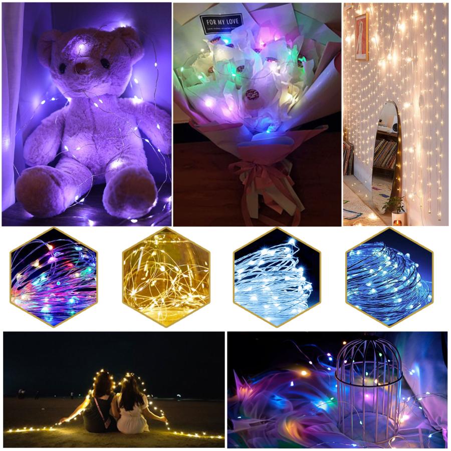 GOODGOODS 青 LED フェアリーライト 単3乾電池 イルミネーション GOODGOODS 青 LED フェアリーライト 単3乾電池 イルミネーション