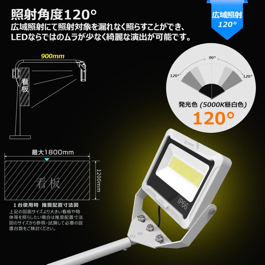 GOODGOODS SALE 60W LEDアームライト 7000lm 一体型 屋外 防水 GOODGOODS SALE 60W LEDアームライト 7000lm 一体型 屋外 防水