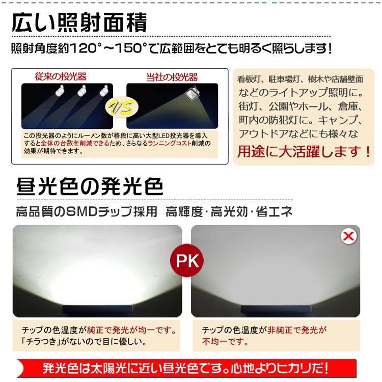 グッドグッズ LED投光器 作業灯 看板灯 防水 省エネ対策 屋外 倉庫 運動場 駐車場 野球練習 昼光色 業界最強の放熱設計 低発熱 高効率 高輝度 一年保証 LD210 | GOODGOODS | 04