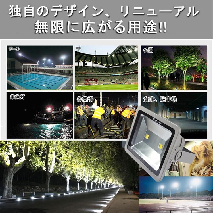 グッドグッズ LED投光器 作業灯 看板灯 防水 省エネ対策 屋外 倉庫 運動場 駐車場 野球練習 昼光色 業界最強の放熱設計 低発熱 高効率 高輝度 一年保証 LD210 | GOODGOODS | 06
