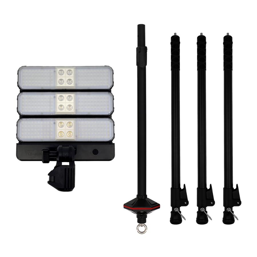 GOODGOODS（グッド・グッズ） 二個セット LED投光器 45W 充電式投光器