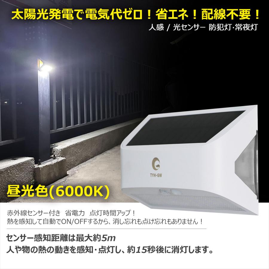GOODGOODS（グッド・グッズ） 爆買 ソーラーライト屋外 人感センサー