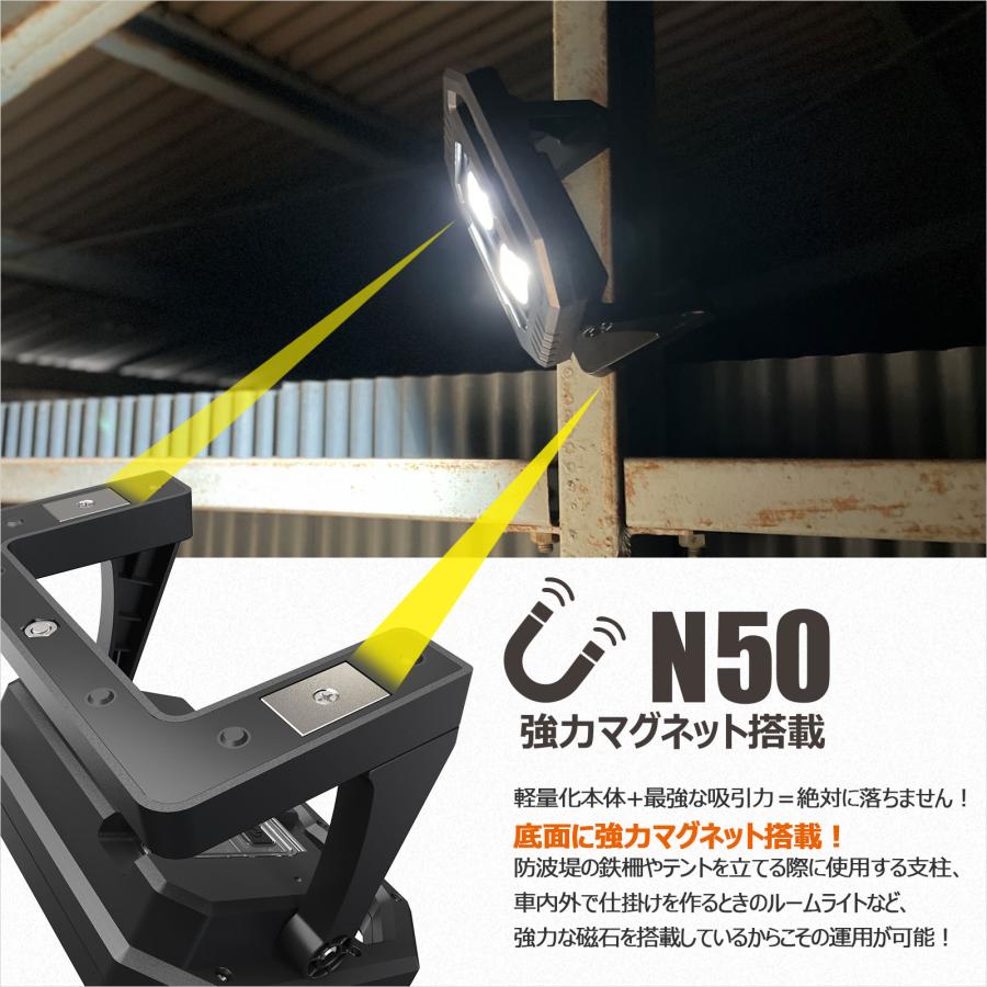GOODGOODS（グッド・グッズ） 爆買 充電式 LED集魚灯 2灯 40W 3000