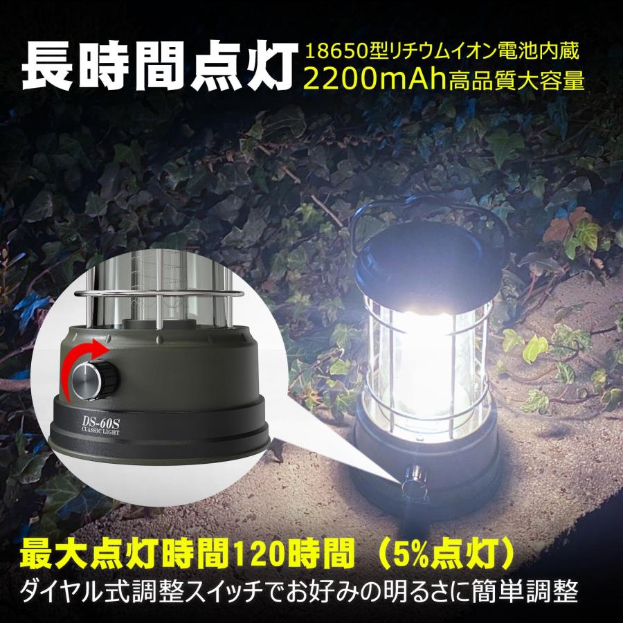 GOODGOODS（グッド・グッズ） 爆買 LEDランタン 充電式 5W ソーラー